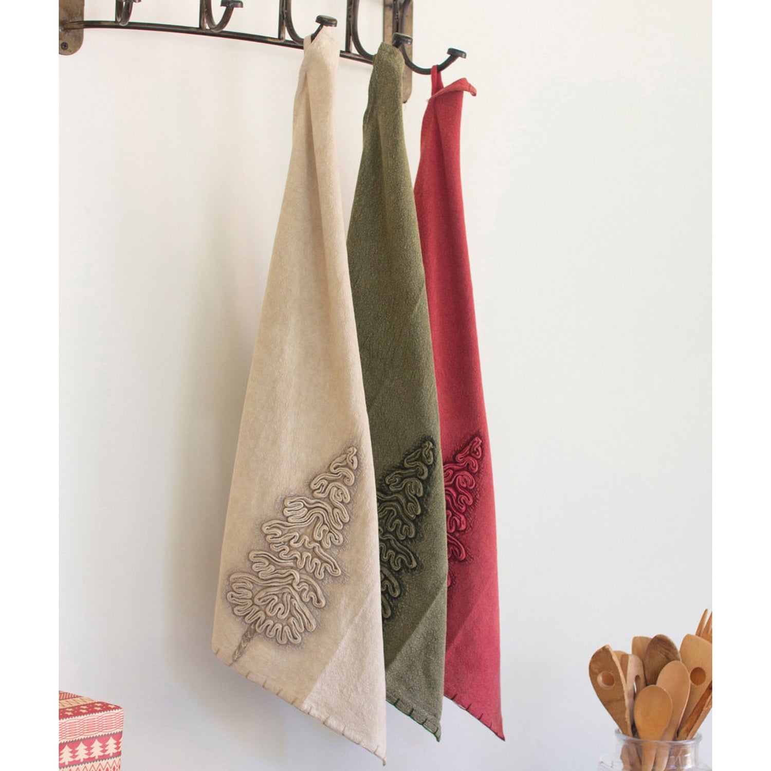 Christmas Tree Kitchen Towel Set of 3