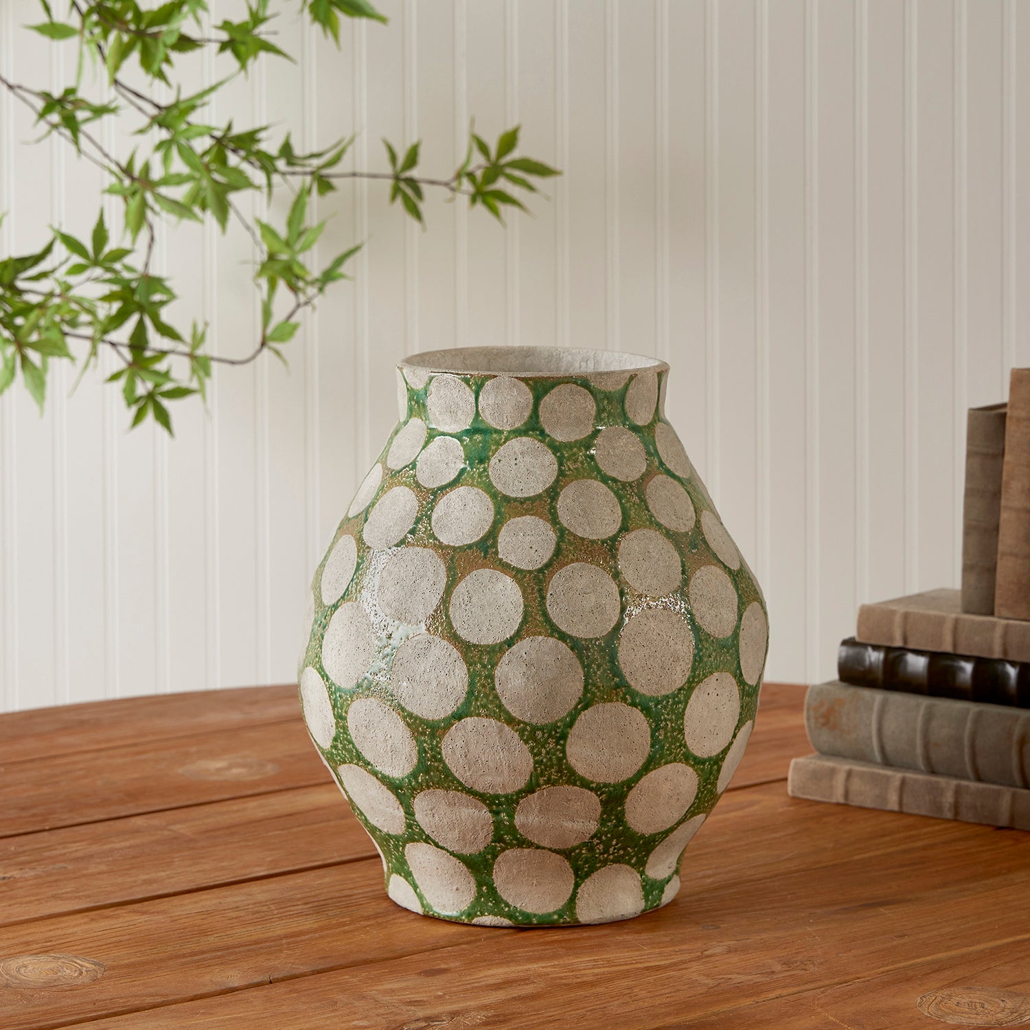 Kiley Green Large Vase