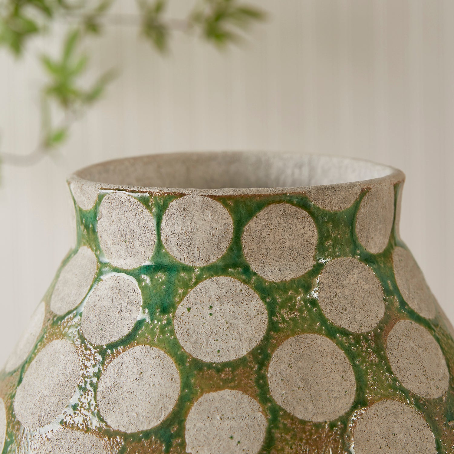 Kiley Green Large Vase