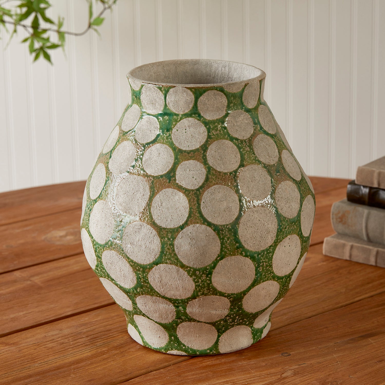 Kiley Green Large Vase