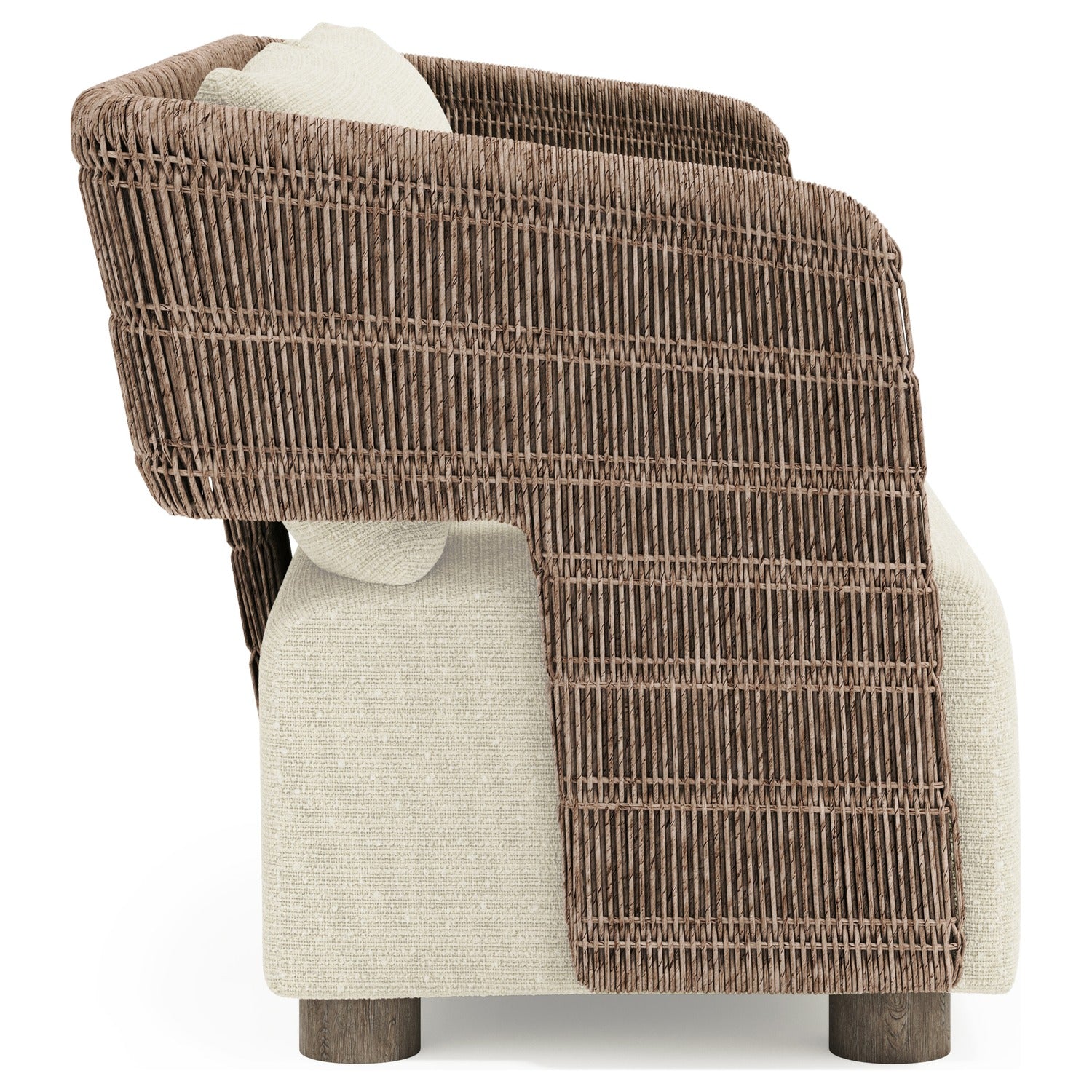 Bernhardt Maldives Cream Outdoor Sofa