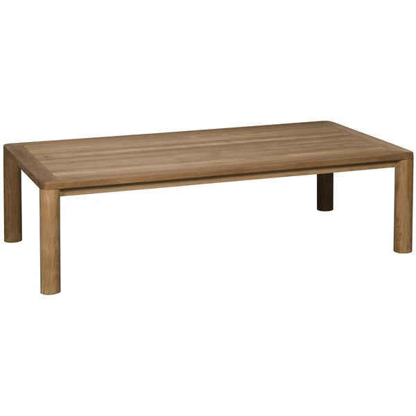 Vanguard Furniture Horizon Natural Teak Outdoor Cocktail Table Rectangle