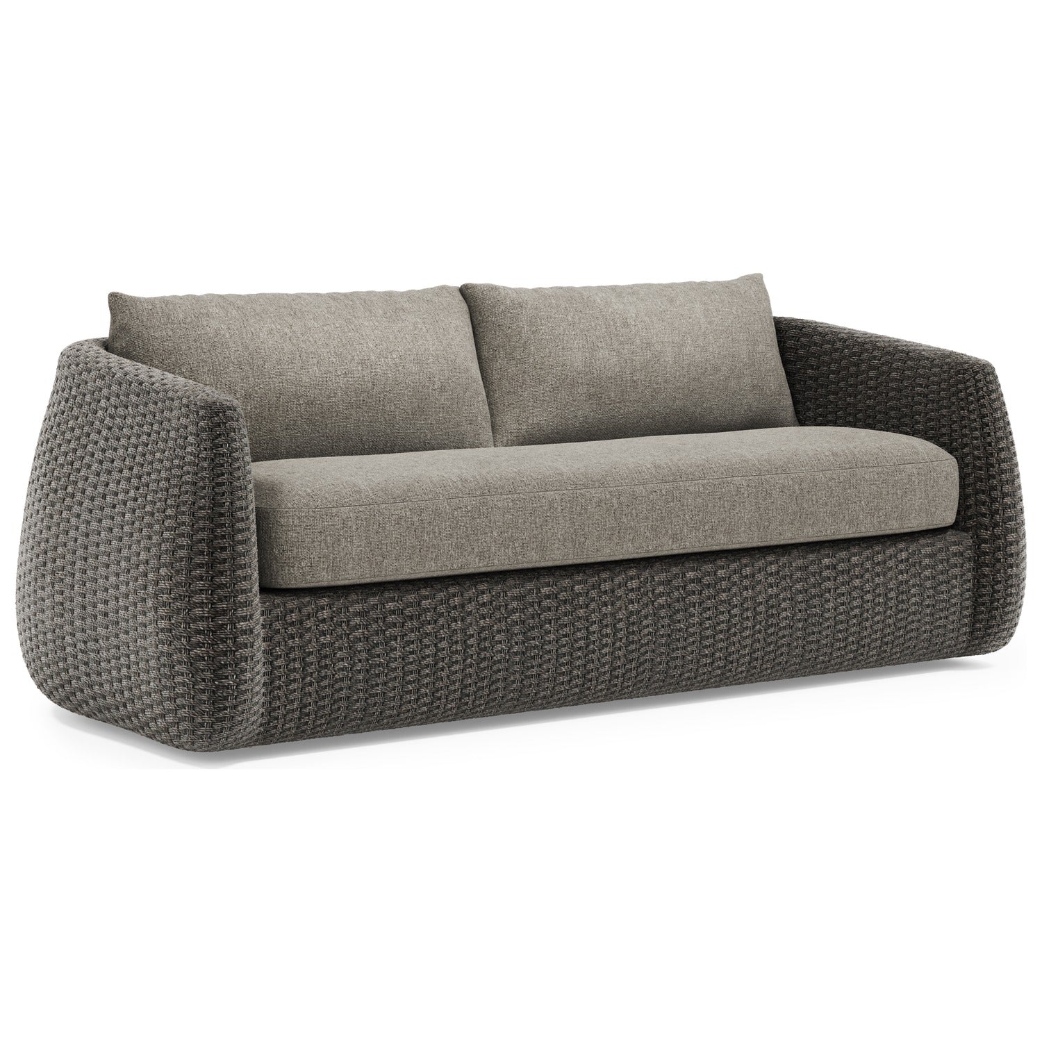 Bernhardt Sarene Gray Outdoor Sofa