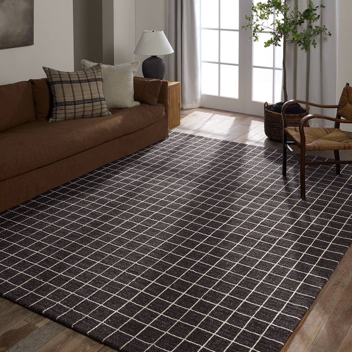 Barclay Butera by Jaipur Living Oxford Club Grid Handwoven Rug