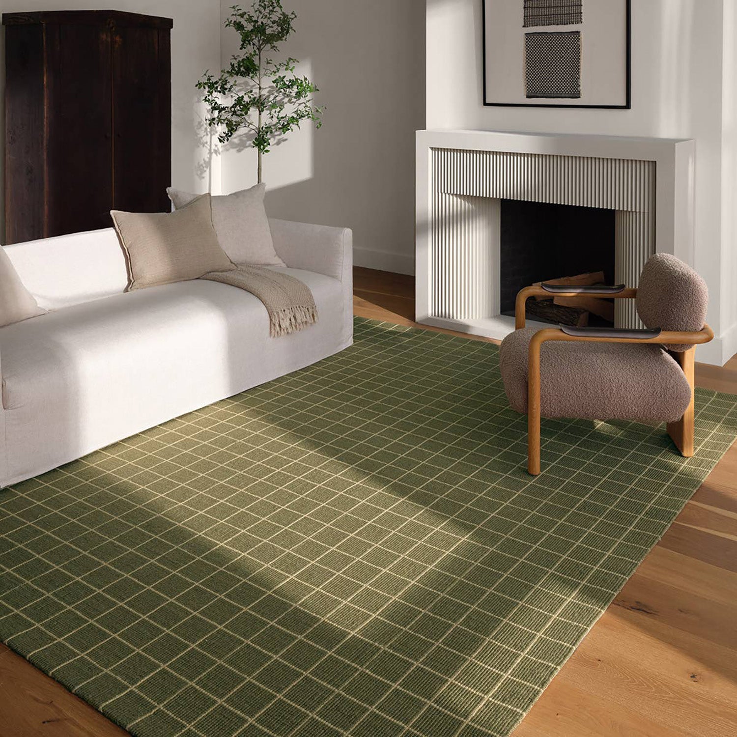 Barclay Butera by Jaipur Living Oxford Club Grid Handwoven Rug