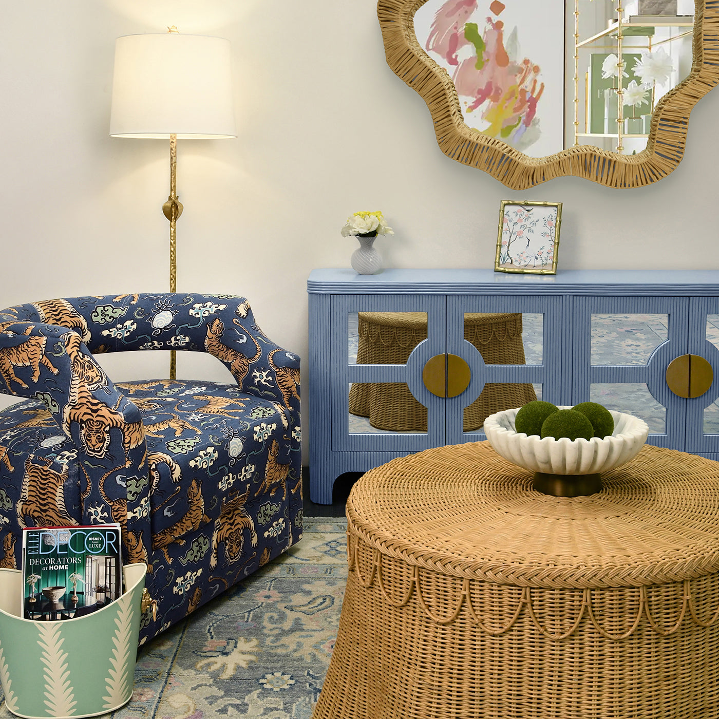 Worlds Away Giada Coffee Table