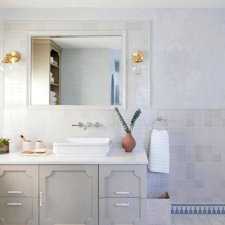 Ro Sham Beaux Orb Brass Wall Sconce