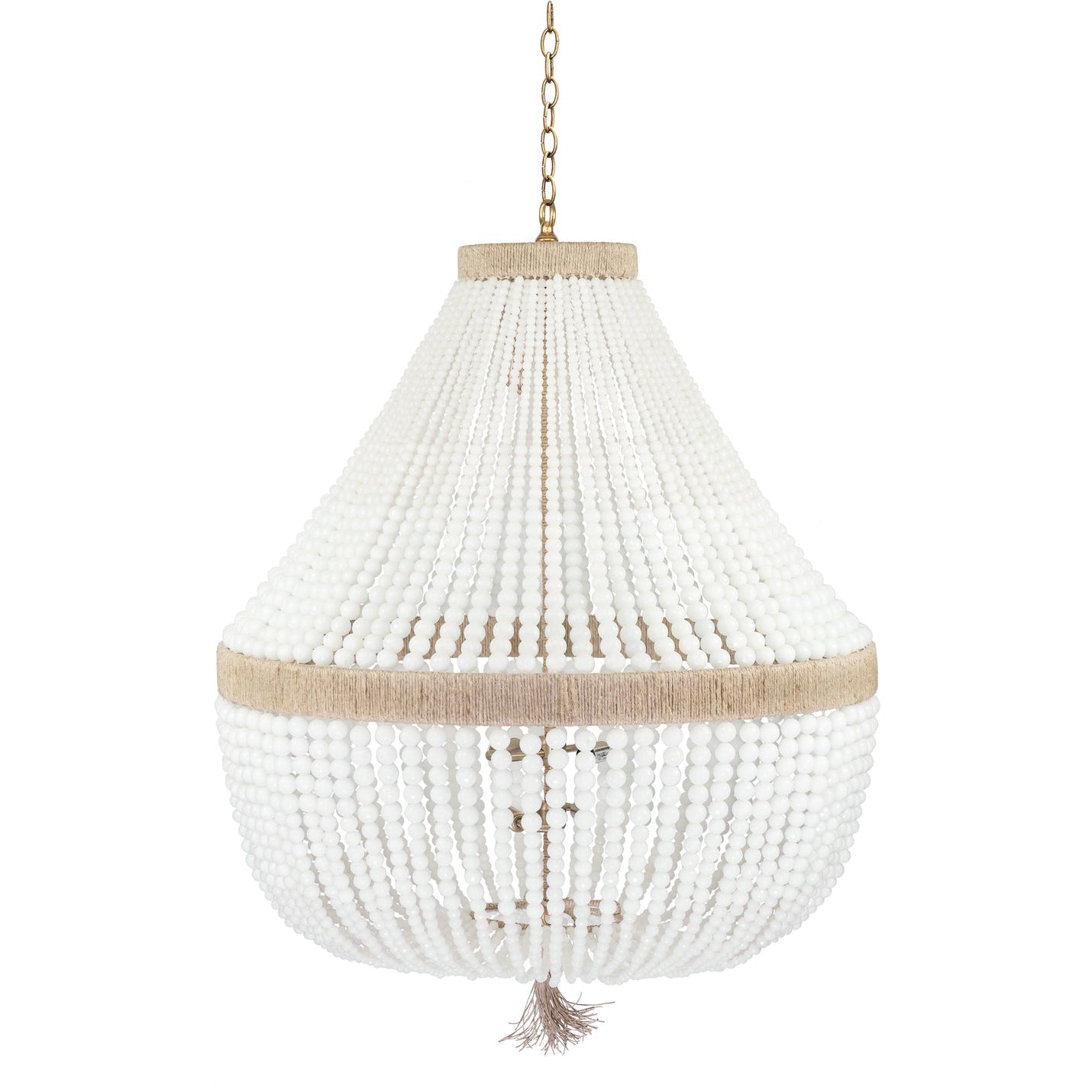 Ro Sham Beaux Orbit 30 Milk Chandelier