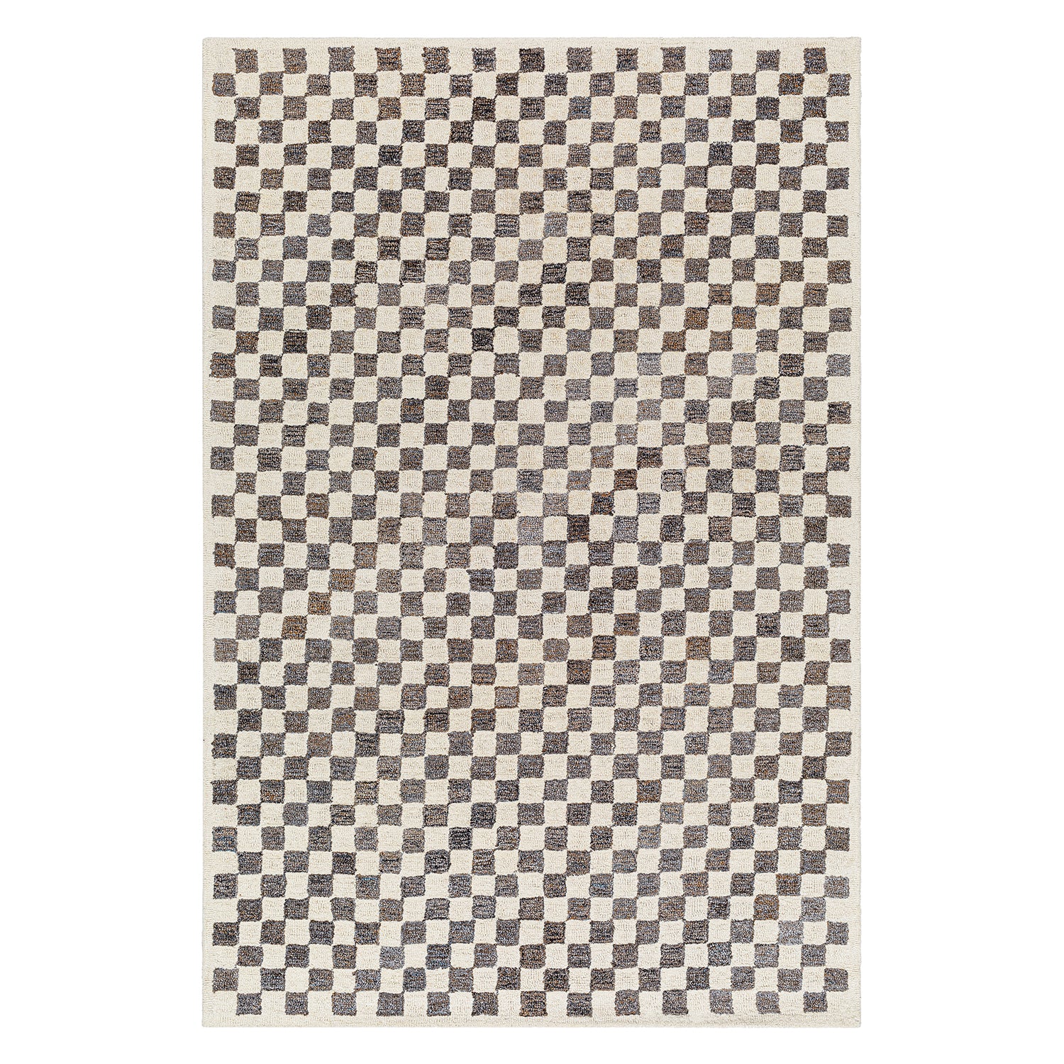 Livabliss Ottawa Checker Hand Tufted Rug