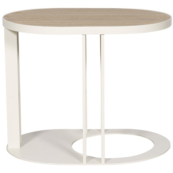 Vanguard Furniture Montecito White Shimmer Outdoor Accent Table