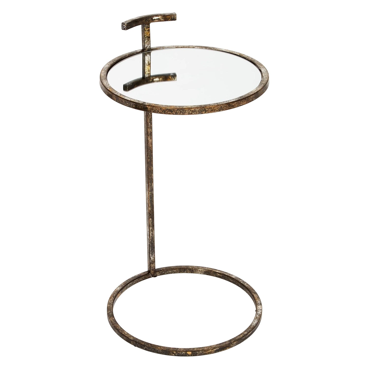 Old World Design Round Westerly Martini Table