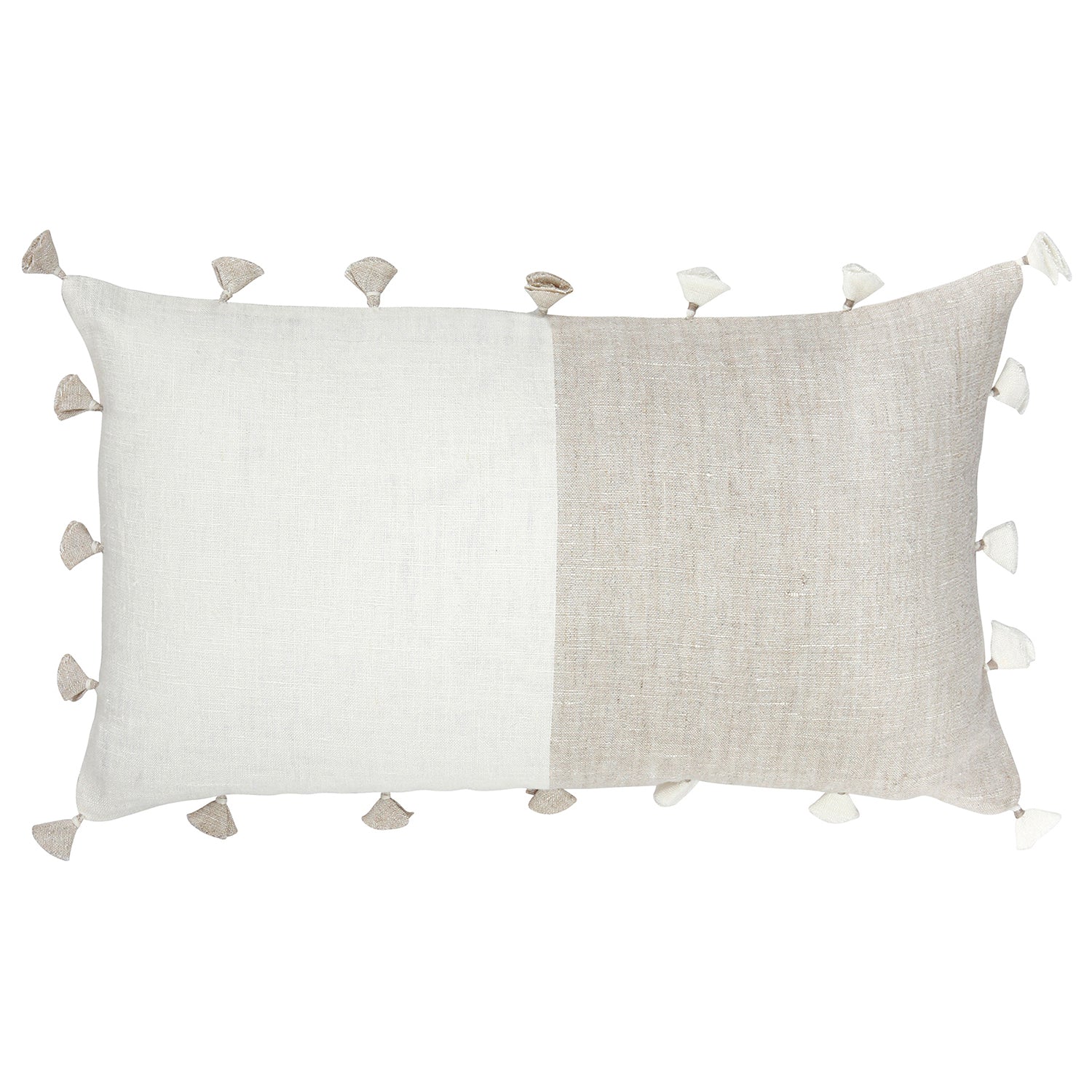 Anaya So Soft Tassels Linen Pillow
