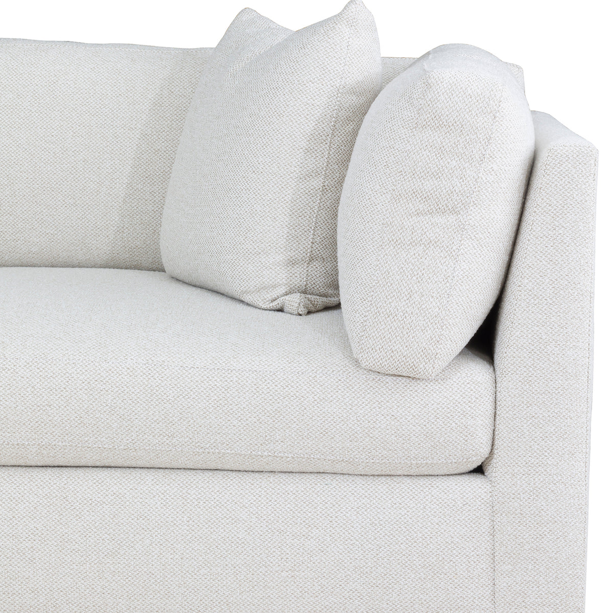 Fairfield Chair Sebastian Oatmeal Sofa w/Bolsters