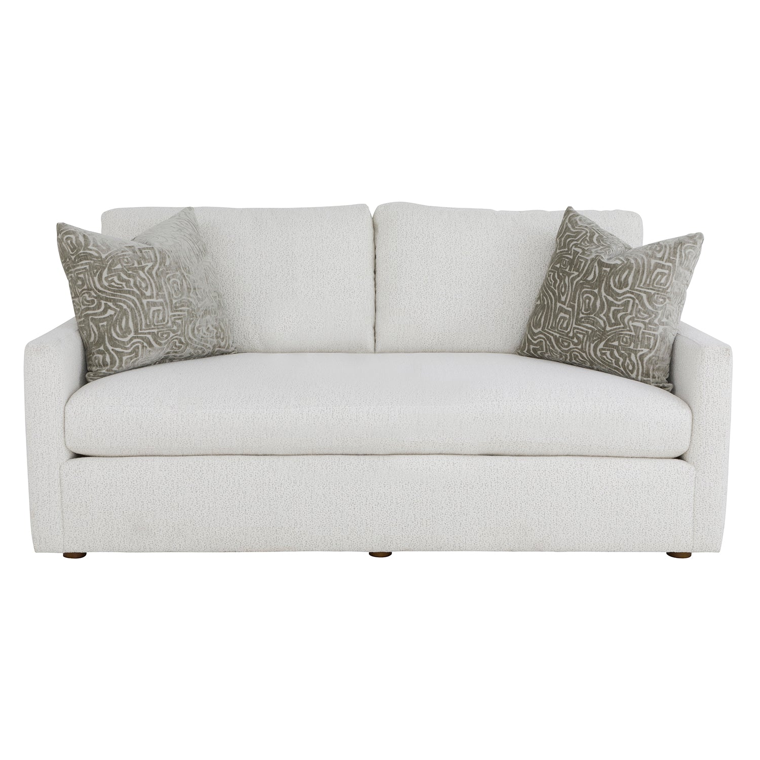Fairfield Chair Beckett 80in Combination 2 Demi-Sofa — styled setting 2