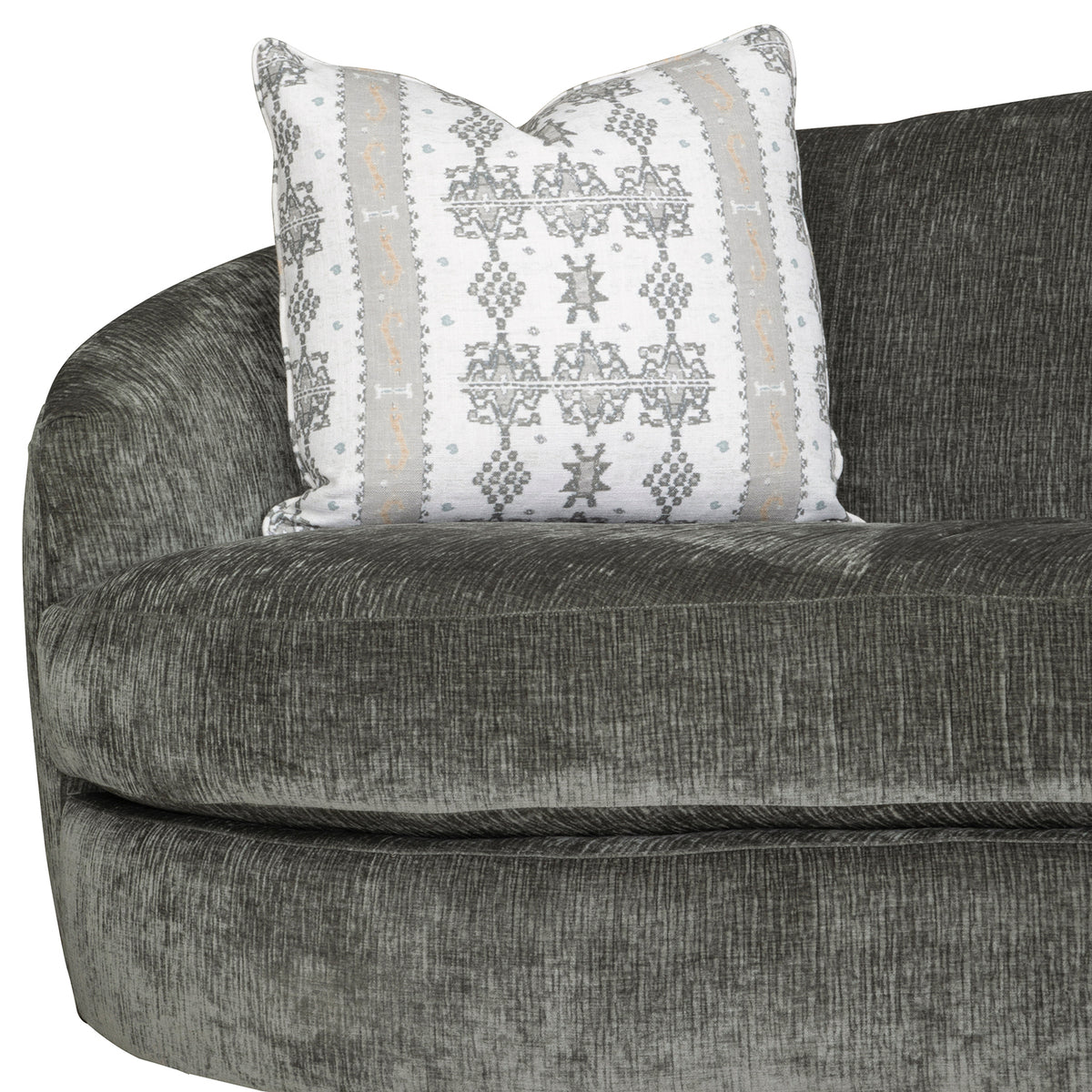 Fairfield Chair Marilyn Sage 87in Sofa w/Pillows