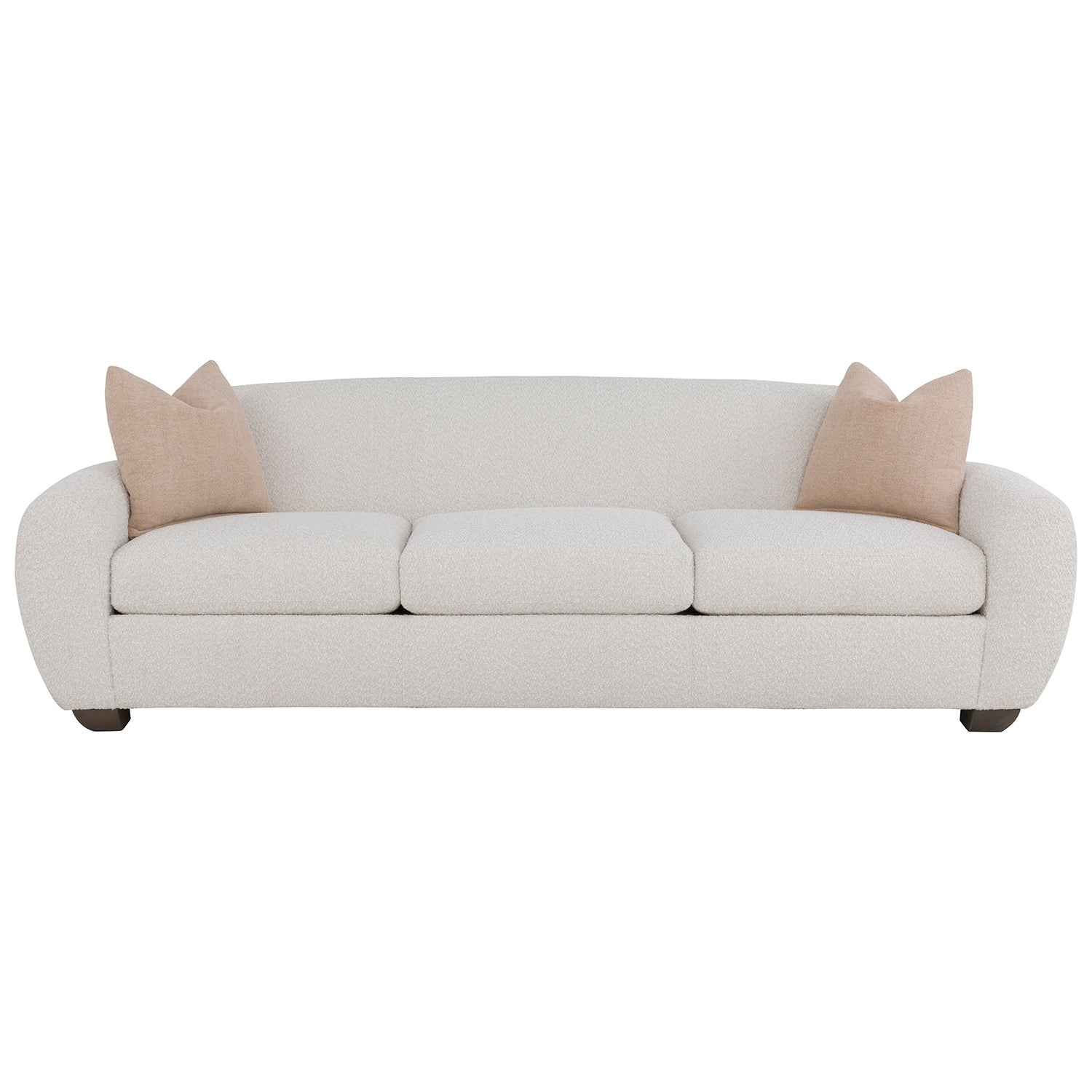 Jules Rain 103in Grande Sofa with pillows design detail