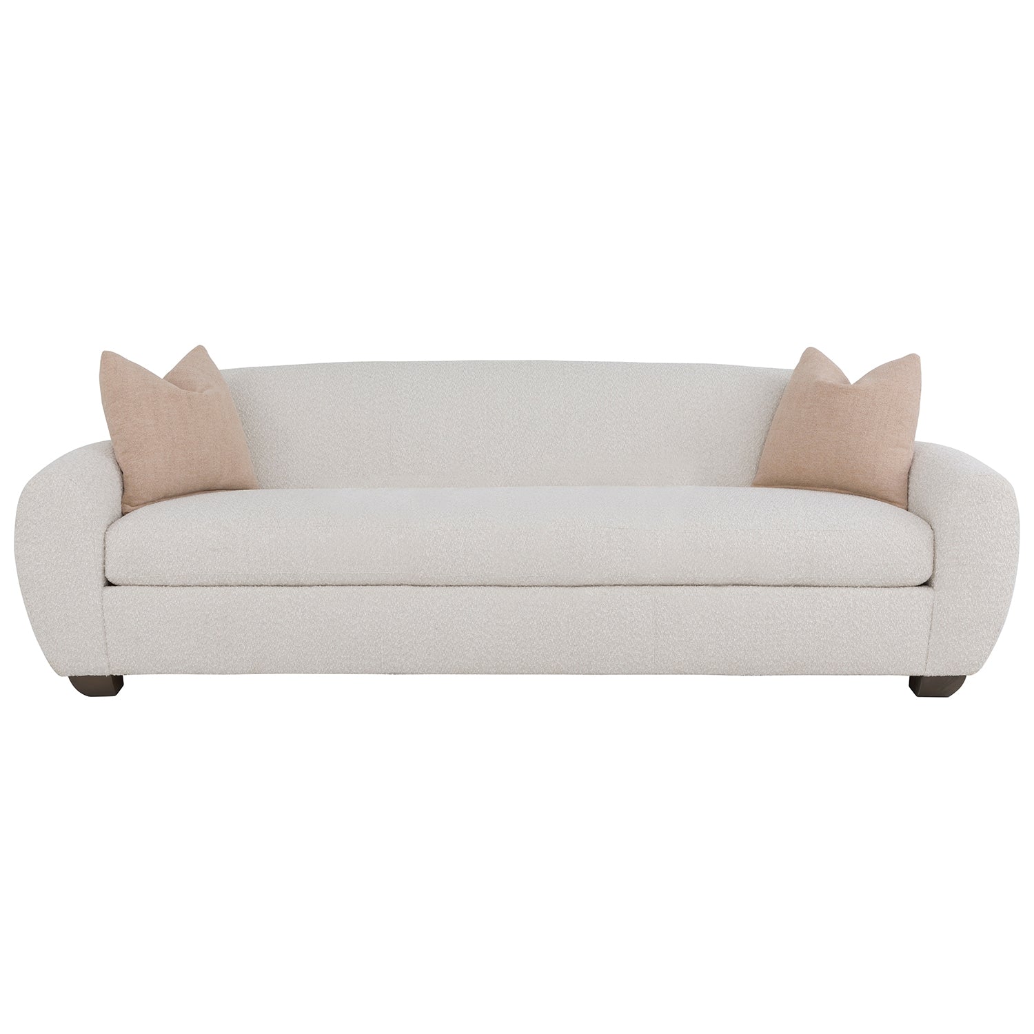 Jules Rain 103in Grande Sofa with pillows finish detail