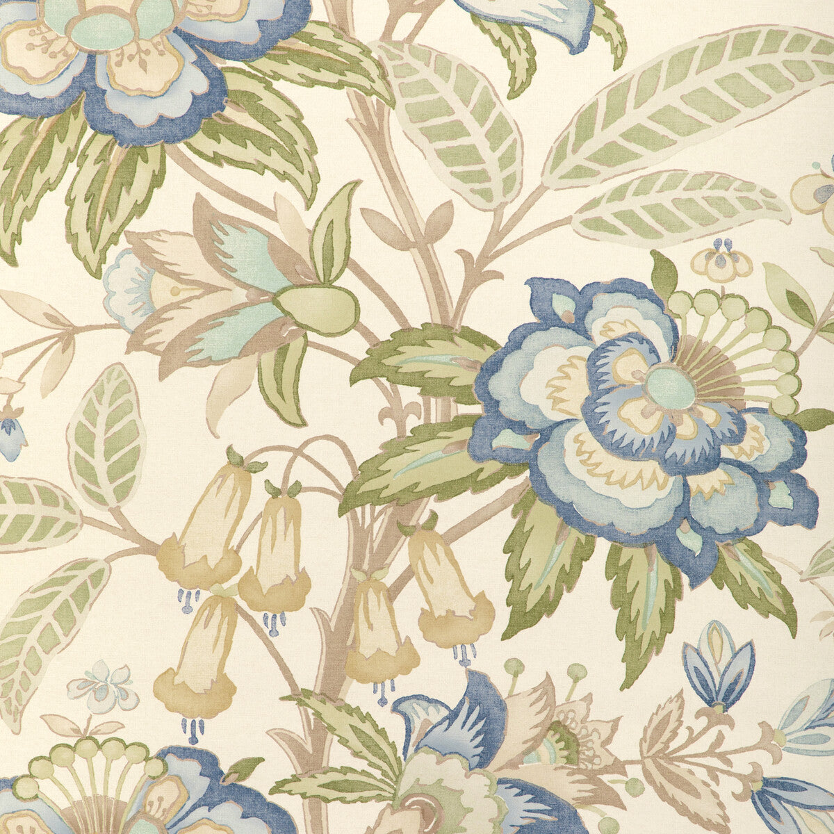 Lee Jofa Garden Walk Davenport Paper Pacific Wallpaper