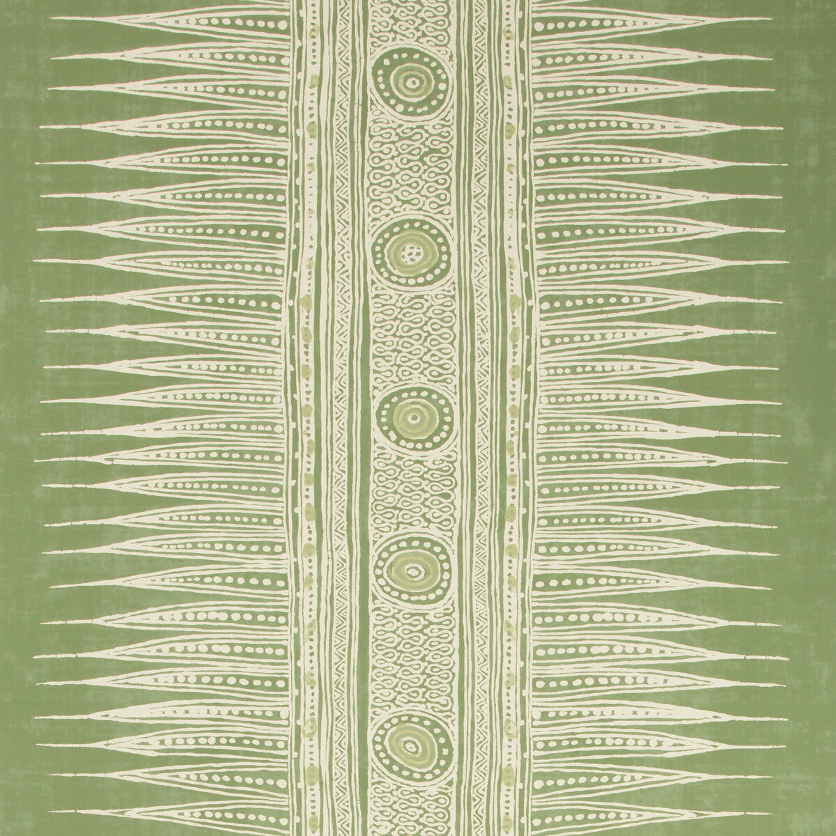 Suzanne Rheinstein x Lee Jofa Indian Zag Paper Leaf Wallpaper