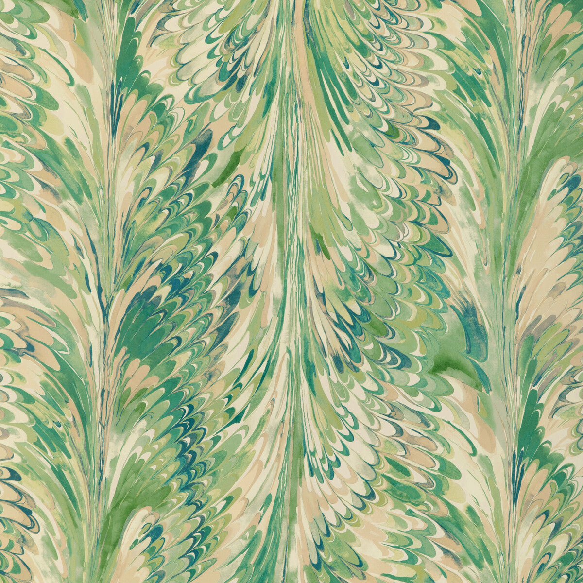 Lee Jofa Manor House Taplow Paper Jade/Leaf Wallpaper
