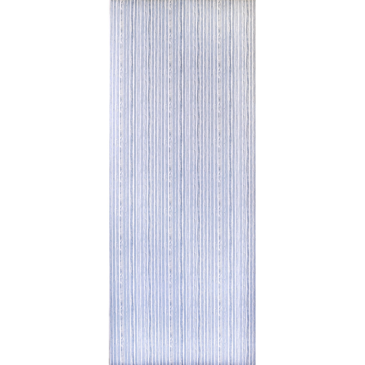 Lee Jofa Benson Stripe Wp Faded Denim Wallpaper