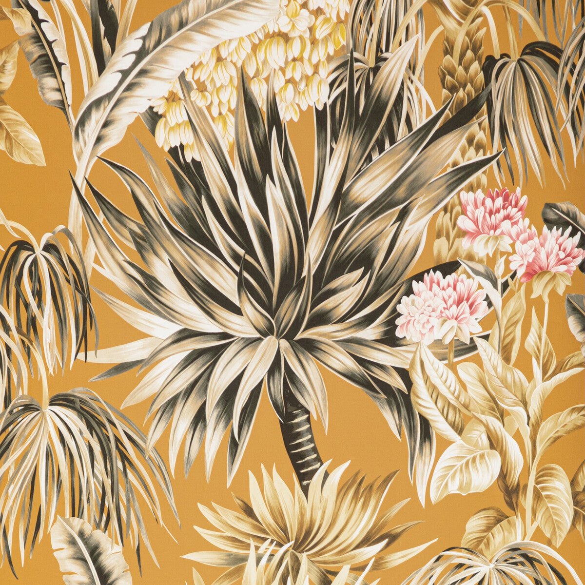Lee Jofa Caluya Paper Bronze Wallpaper