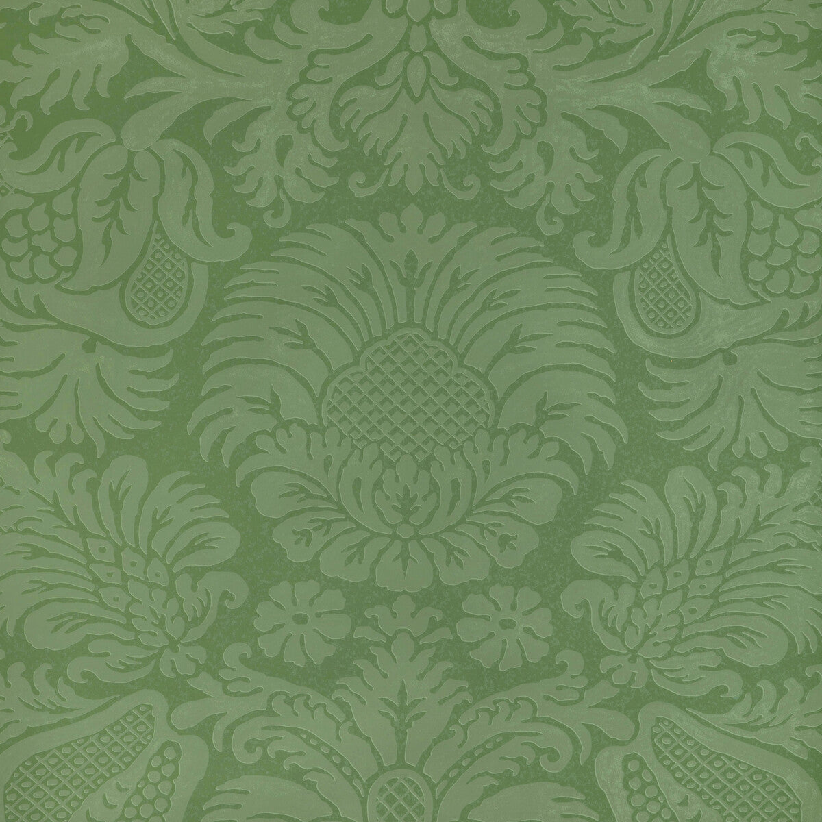 Lee Jofa Hancock Paper Green Wallpaper