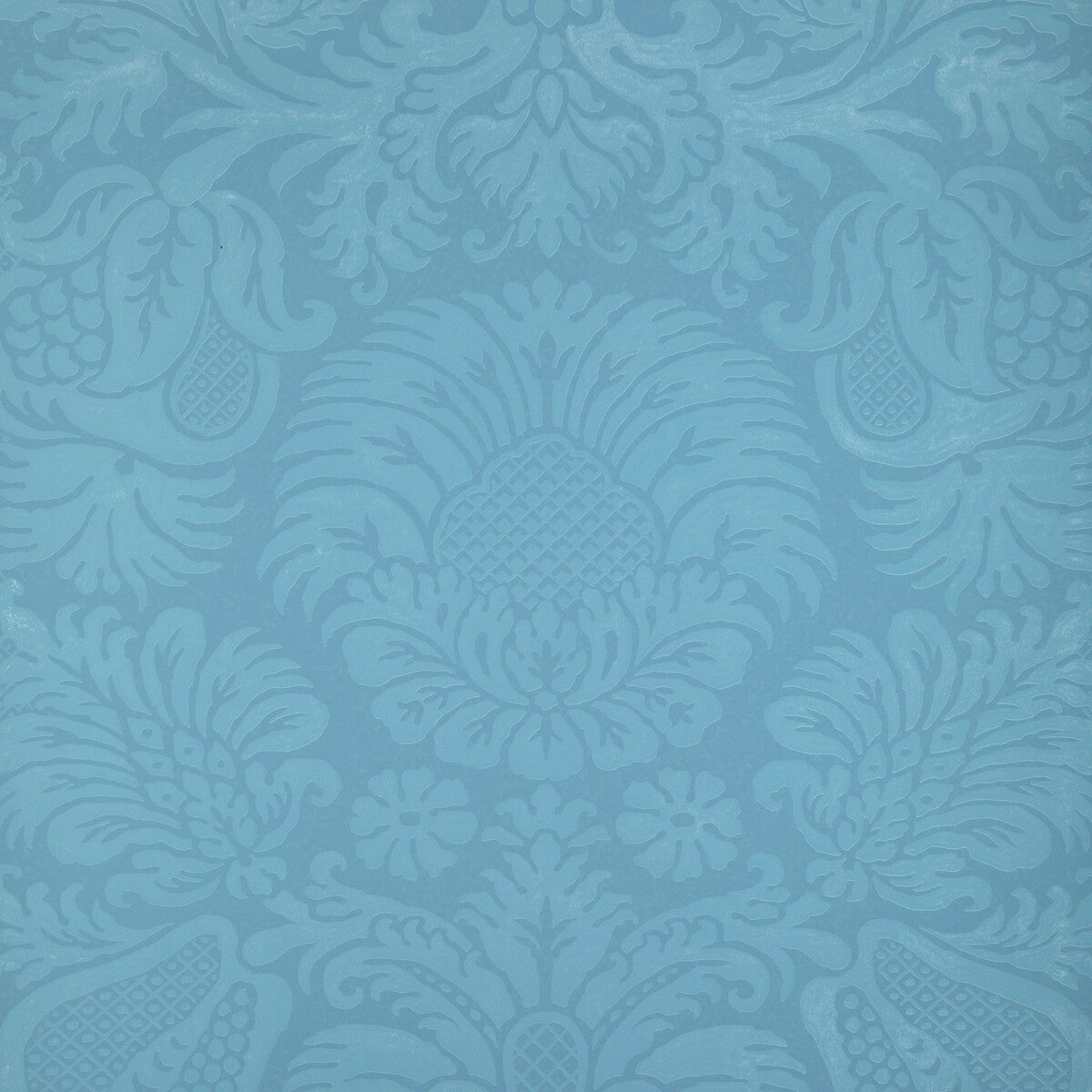 Lee Jofa Hancock Paper Blue Wallpaper