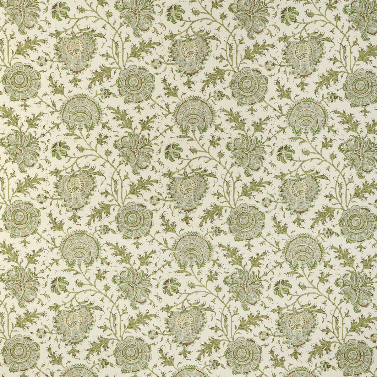 Lee Jofa Indiennes Floral Wp Ivy Wallpaper