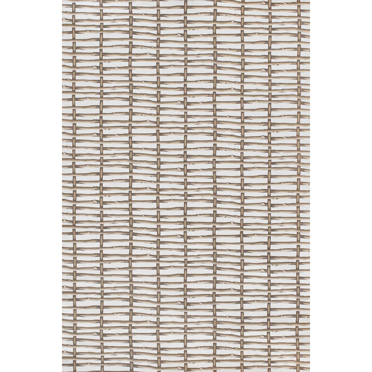 Lee Jofa Twig Fence Wp Brown Wallpaper