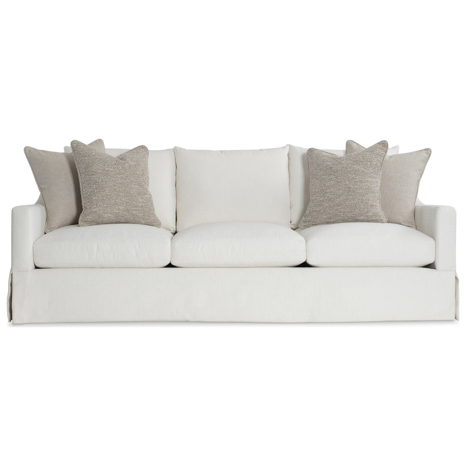 Bernhardt Grace White Fabric Sofa