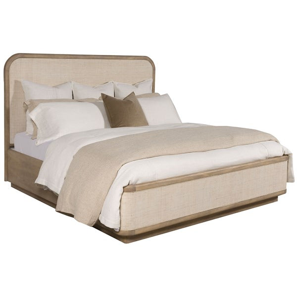 Vanguard Furniture Reveal Navajo/Snowdrift on Raffia Queen Bed