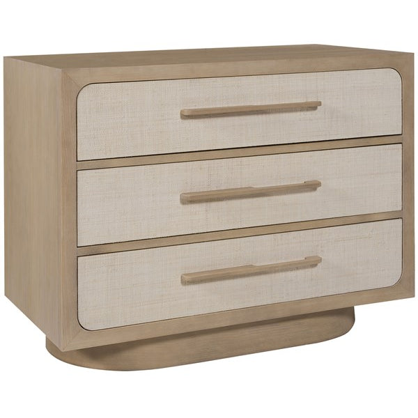 Vanguard Furniture Reveal Navajo Case/Snowdrift Raffia Nightstand