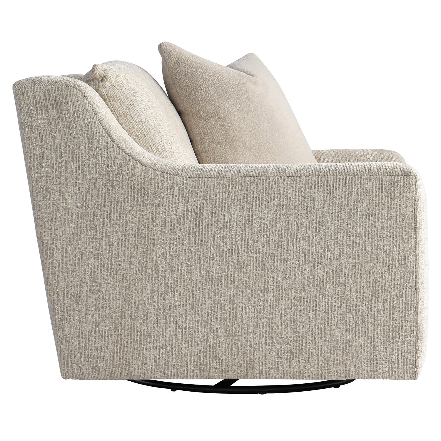 Bernhardt Living Gabi Swivel Chair