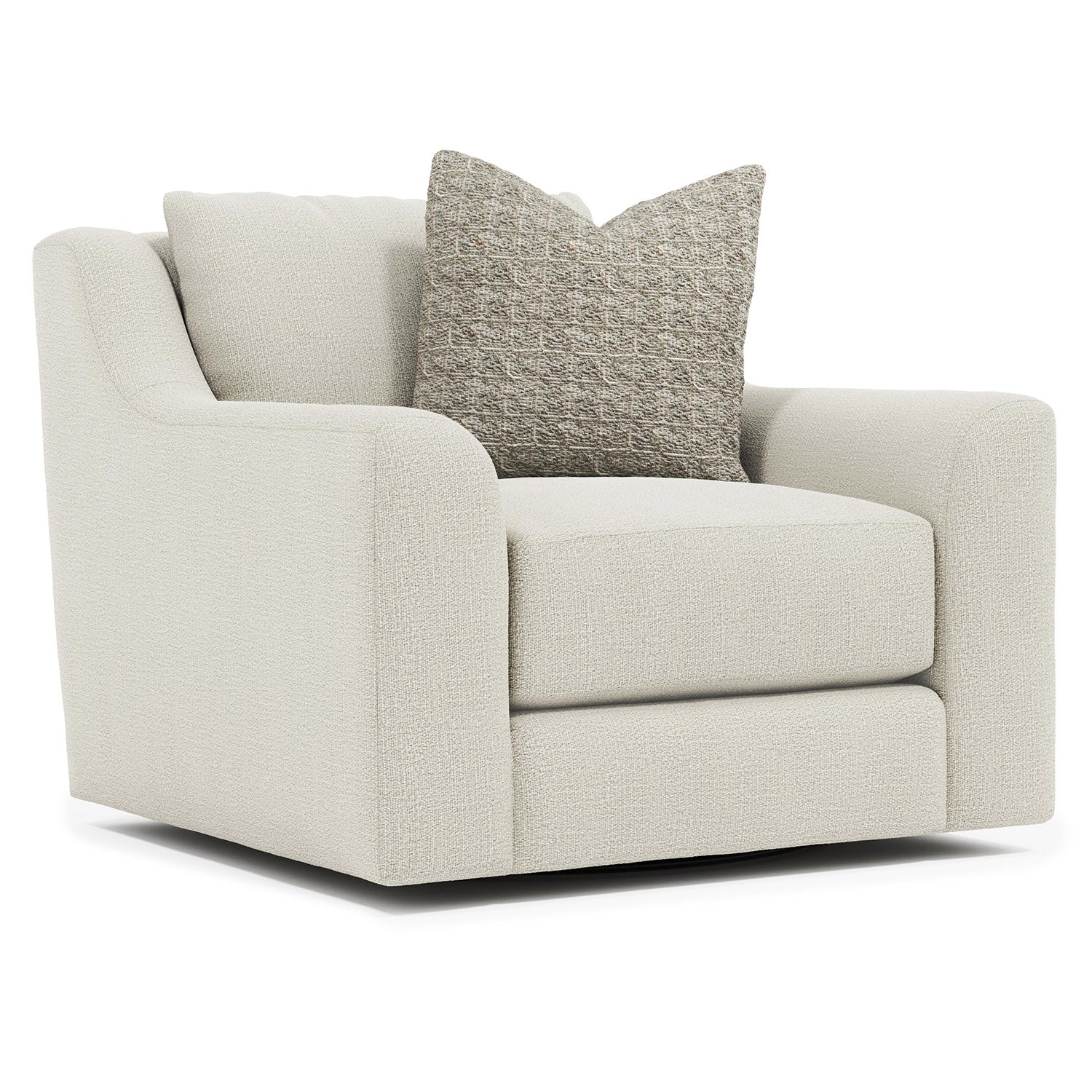Bernhardt Living Gabi Swivel Chair