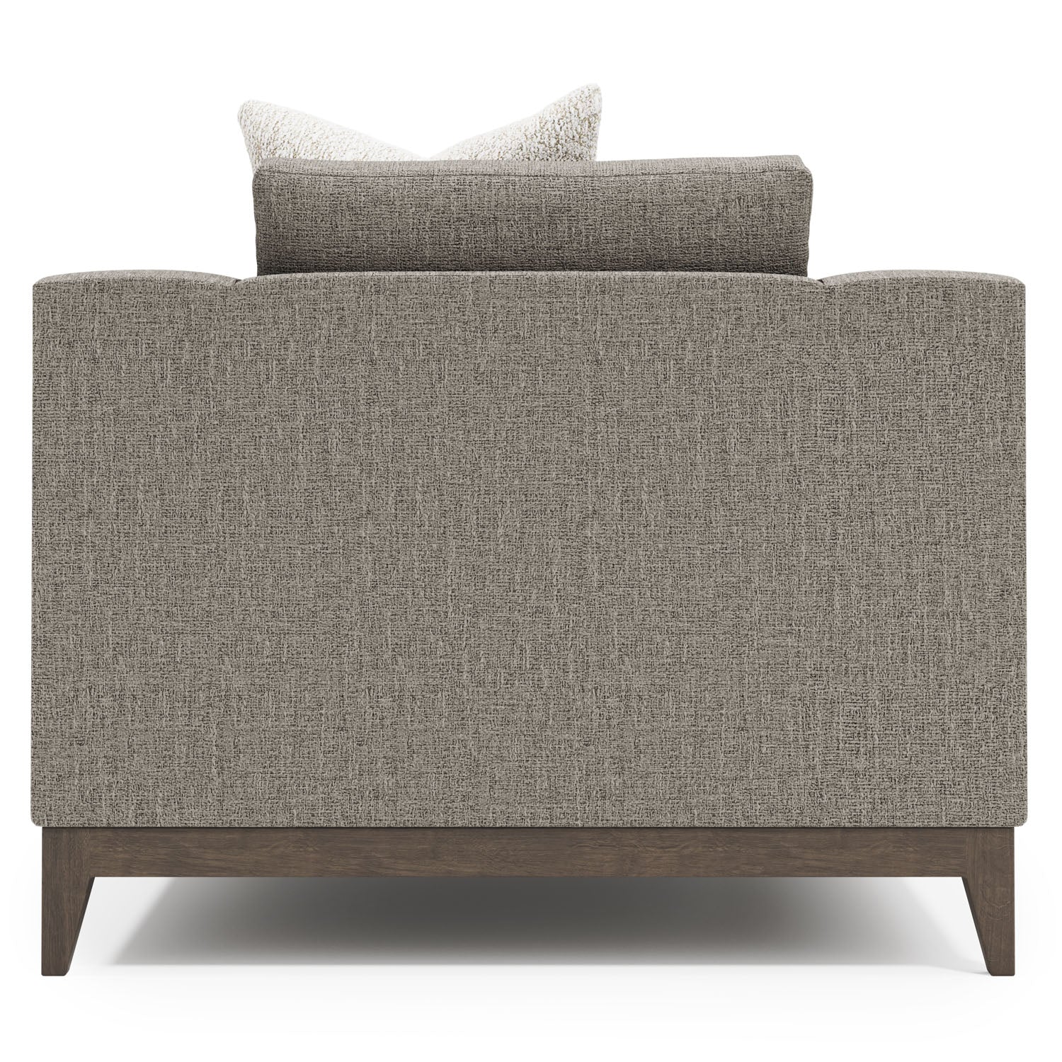 Noel Chair in Grey, styled in a living room