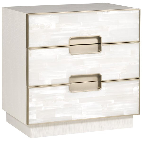 Vanguard Furniture Splendor Sea Salt (Species Specific) Selenite Nightstand