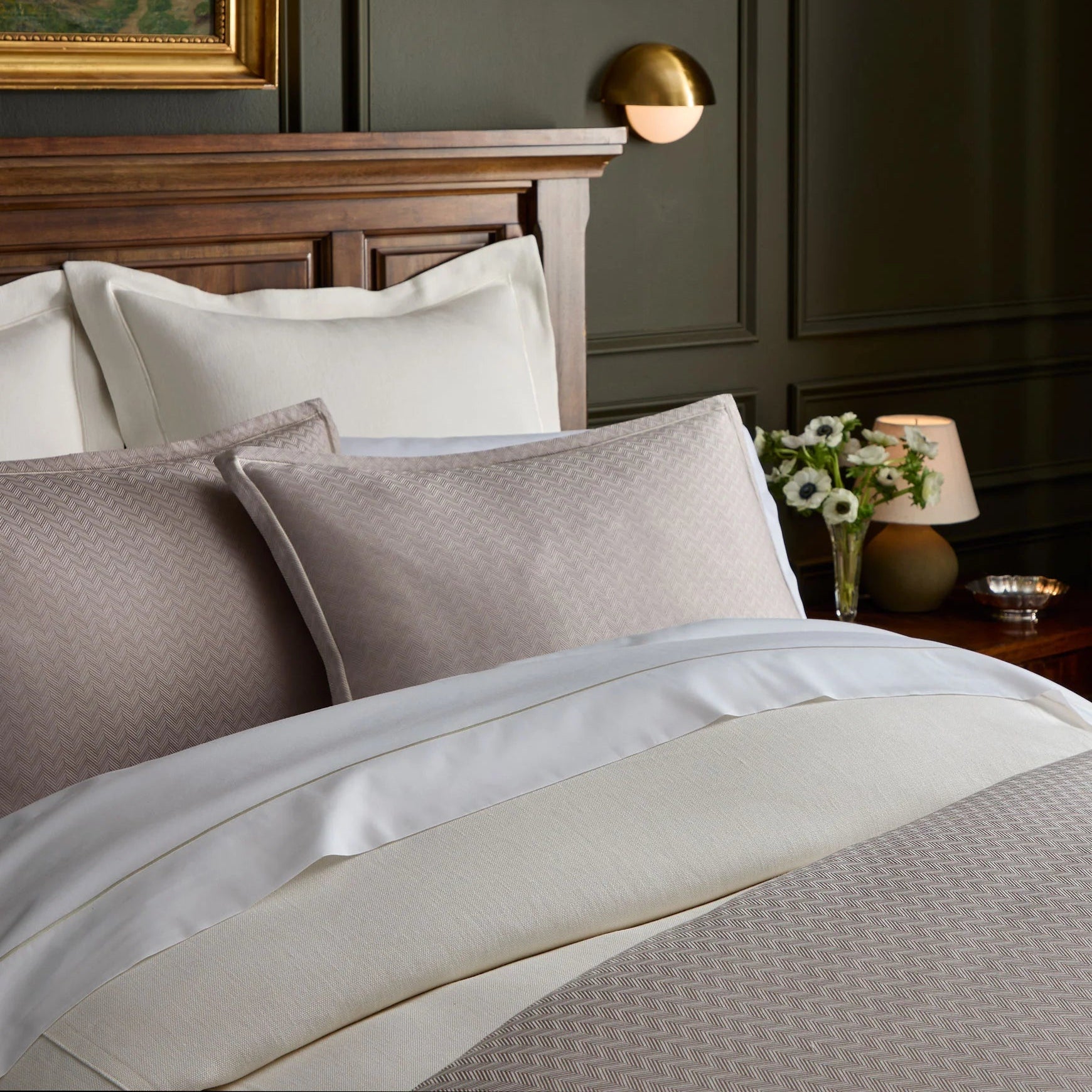Peacock Alley Savoy Jacquard Duvet Set