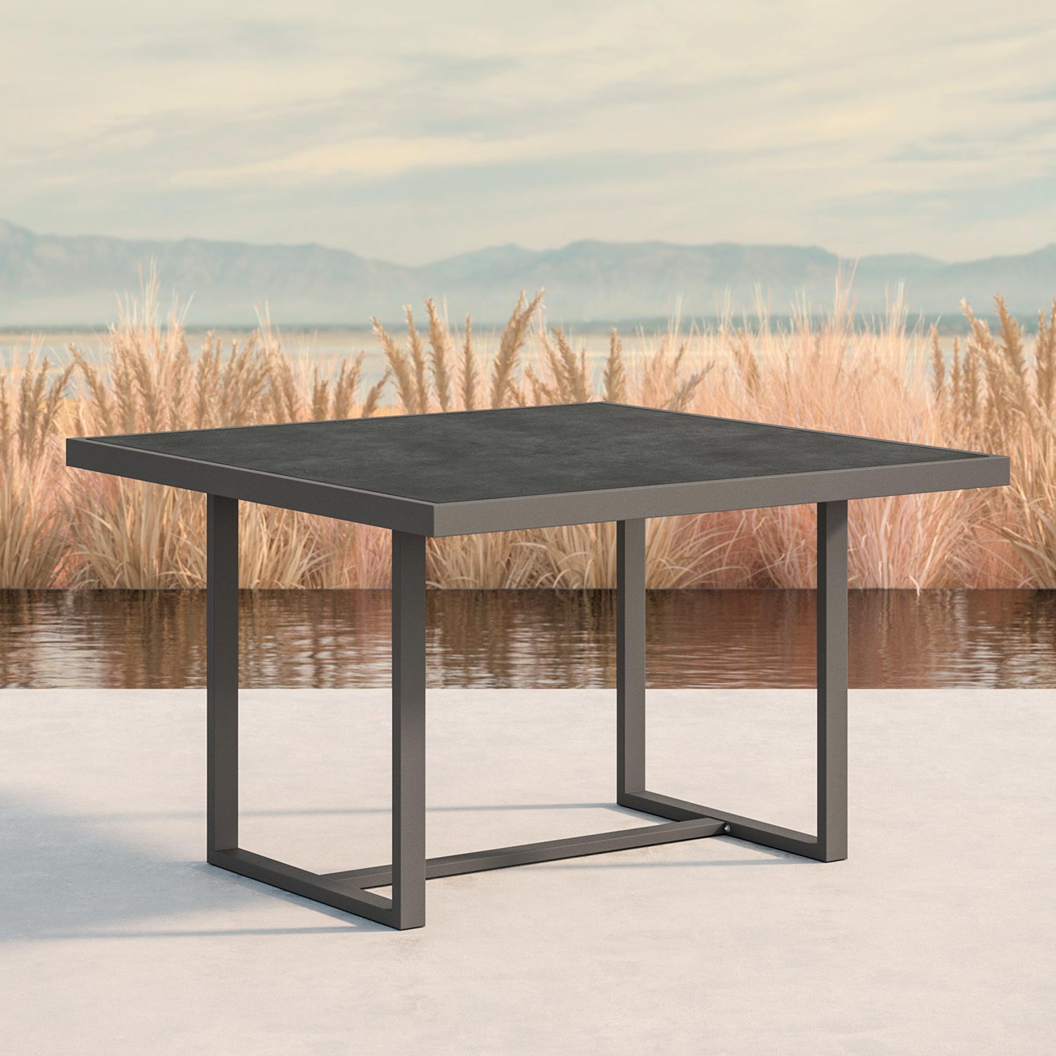 Azzurro Living Pavia Outdoor Dining Table with Dekton Top