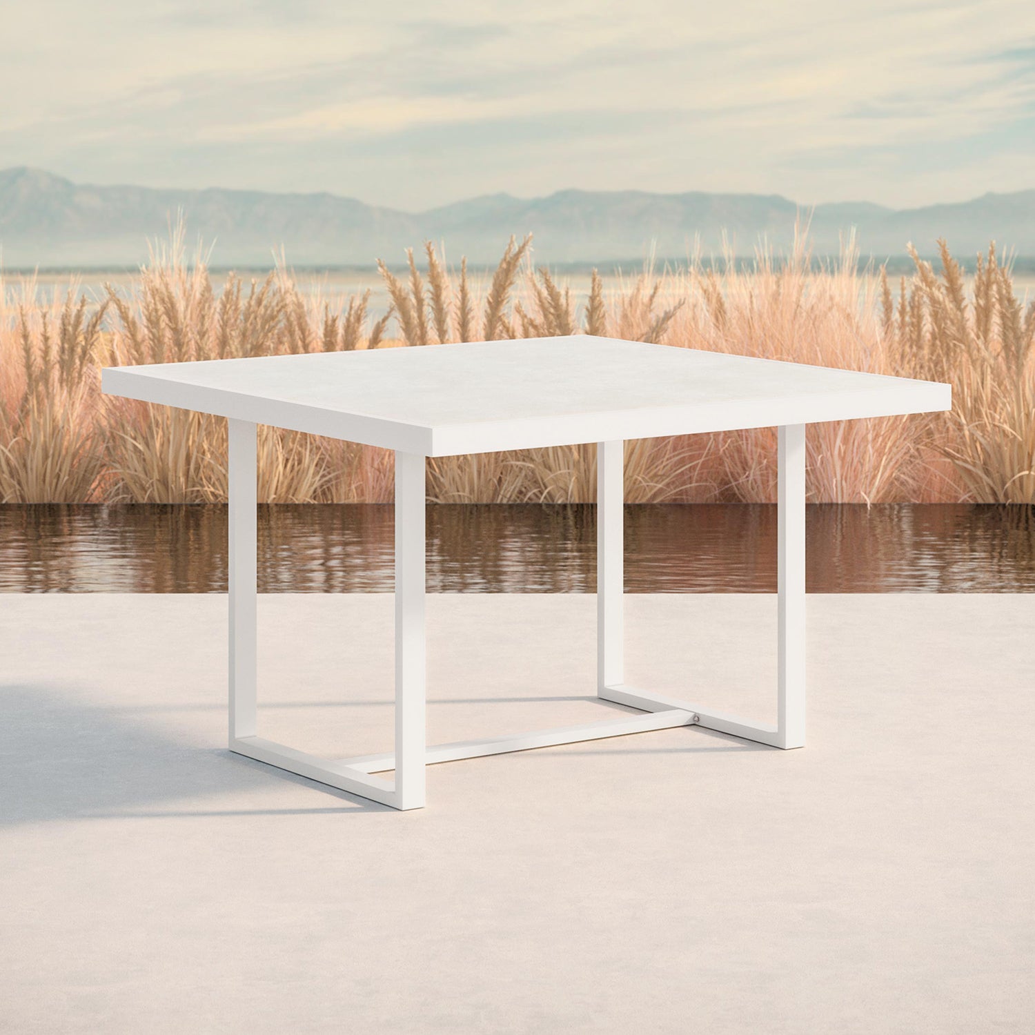 Azzurro Living Pavia Outdoor Dining Table with Dekton Top