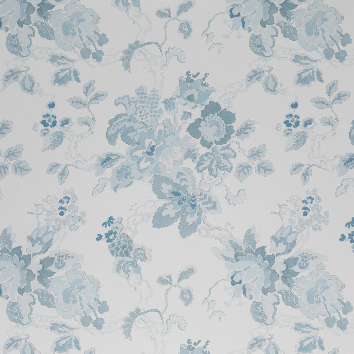 Lee Jofa Parnham Blue Wallpaper