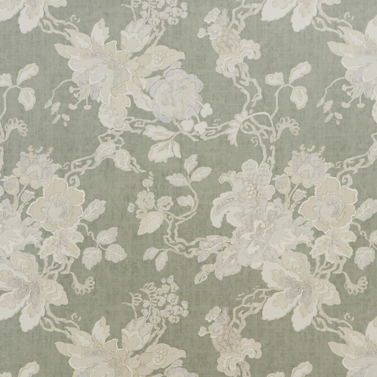 Blithfield x Lee Jofa Parnham Ii Pewter Wallpaper