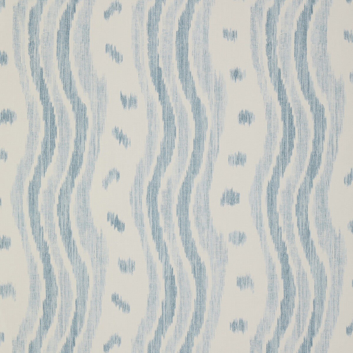Blithfield x Lee Jofa Ikat Stripe Wp Pale Blue Wallpaper