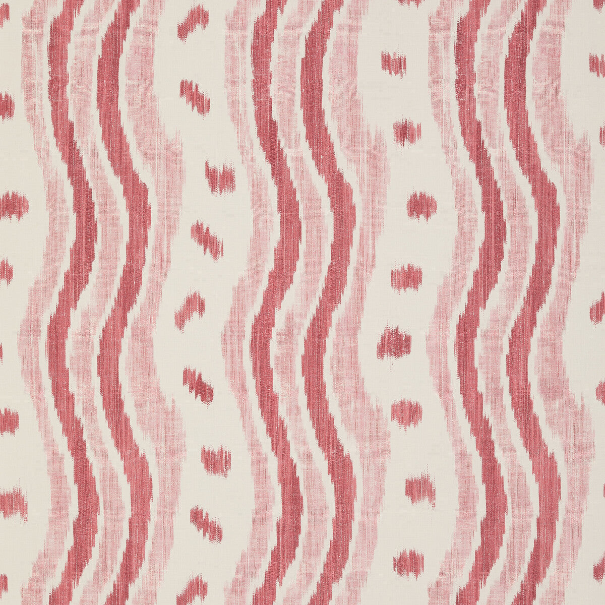 Blithfield x Lee Jofa Ikat Stripe Wp Coral Wallpaper