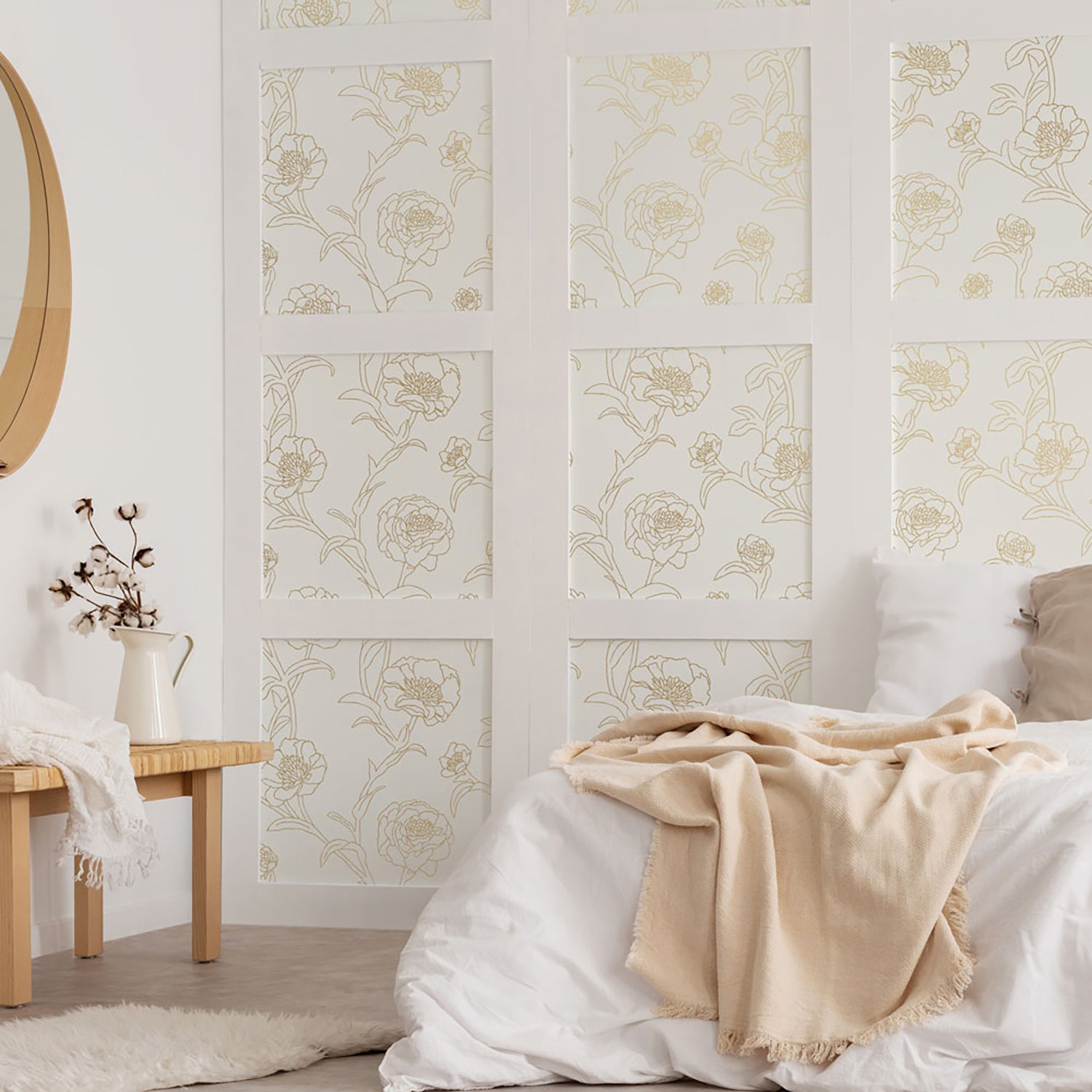 Tempaper & Co Peonies Peel & Stick Wallpaper