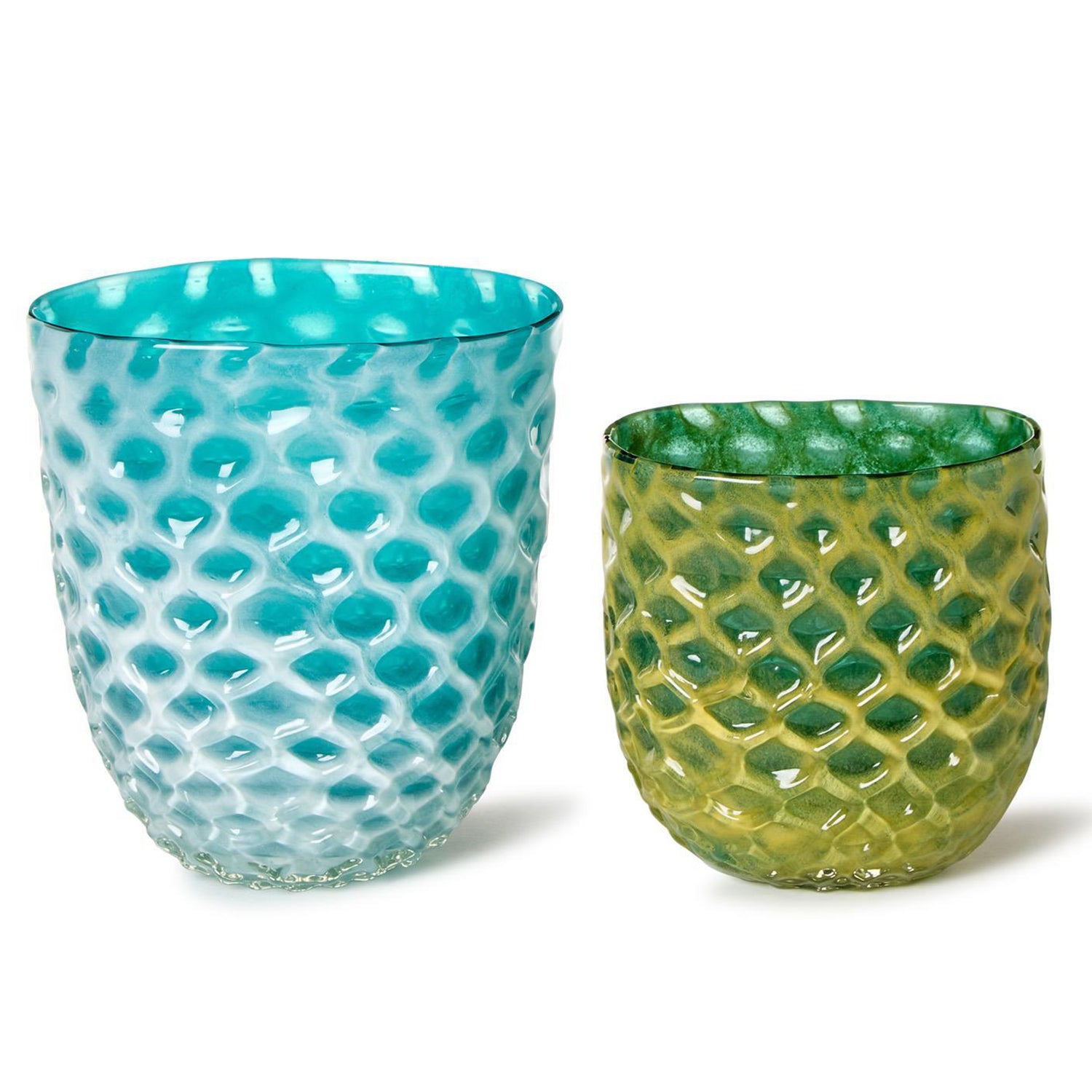 Fish Scales Vase Set of 2