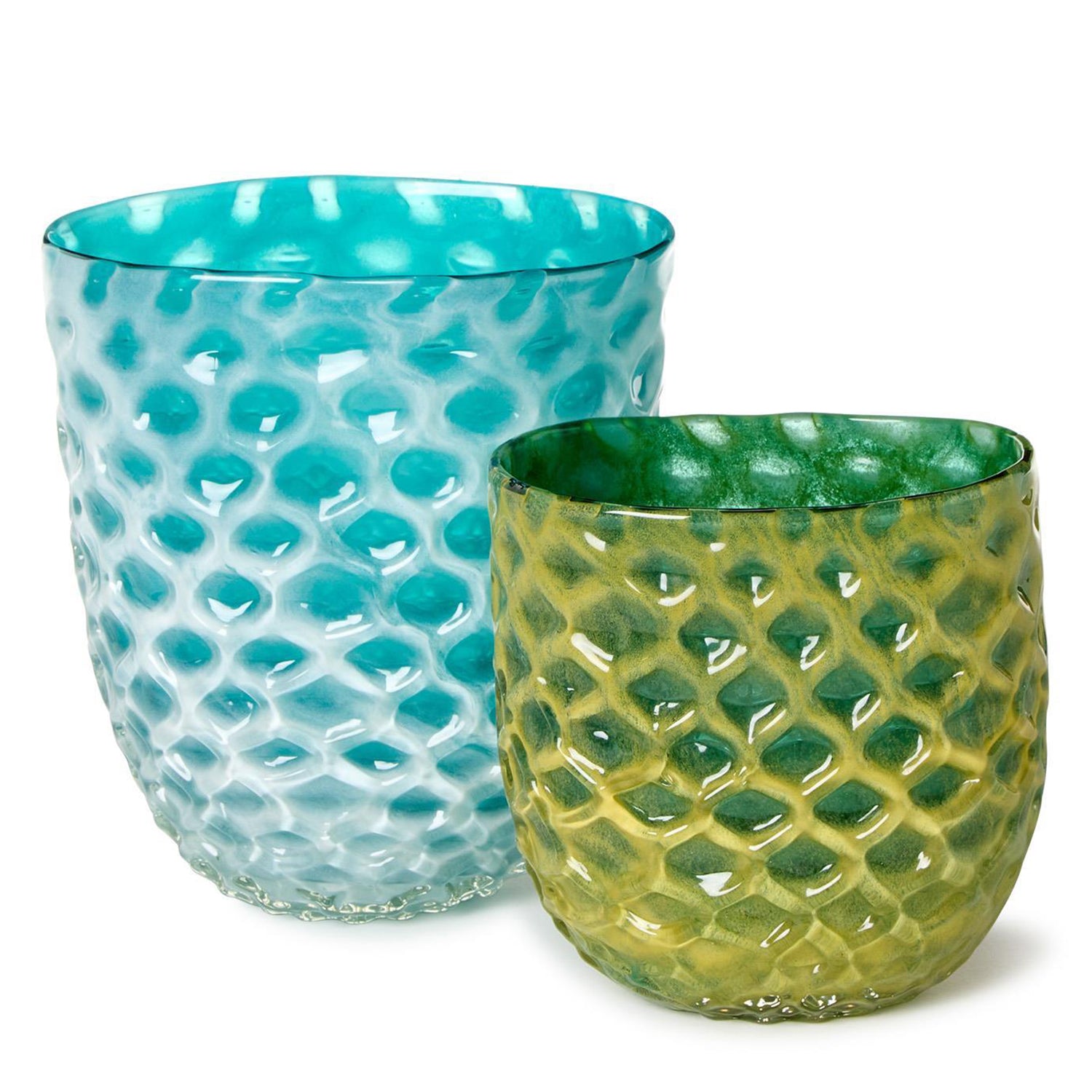 Fish Scales Vase Set of 2