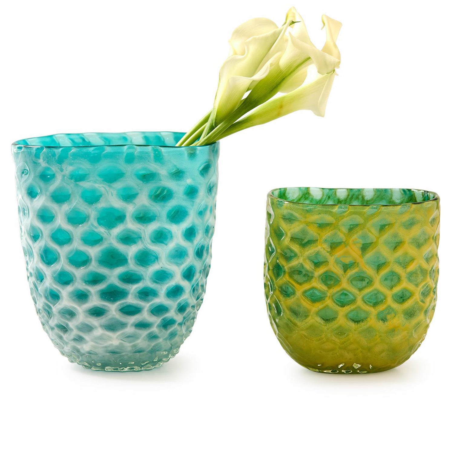 Fish Scales Vase Set of 2