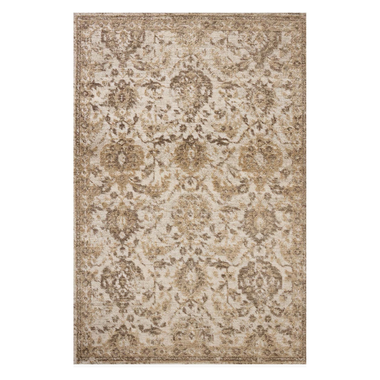 Loloi Percival Ivory/Natural Power Loomed Rug