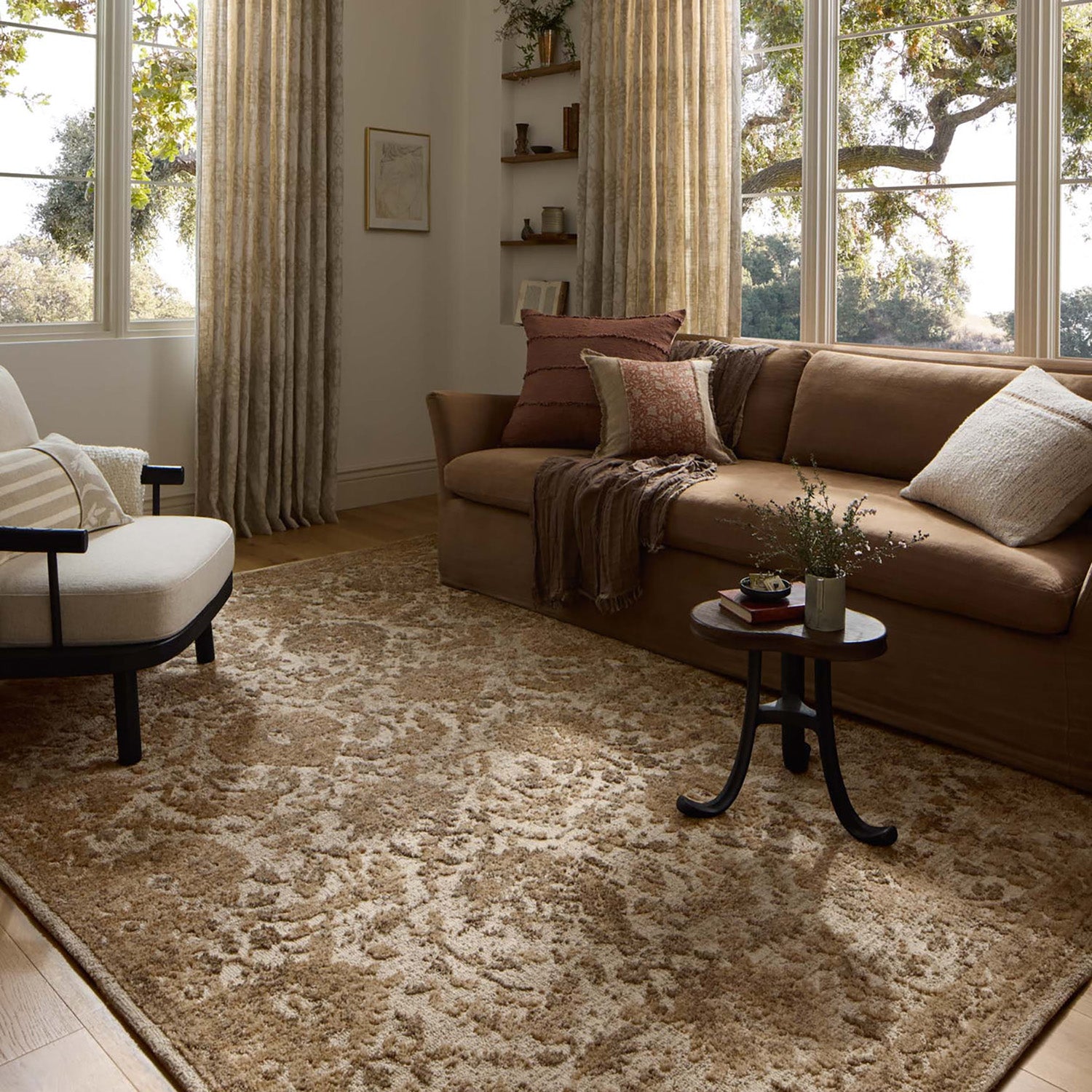 Loloi Percival Ivory/Natural Power Loomed Rug
